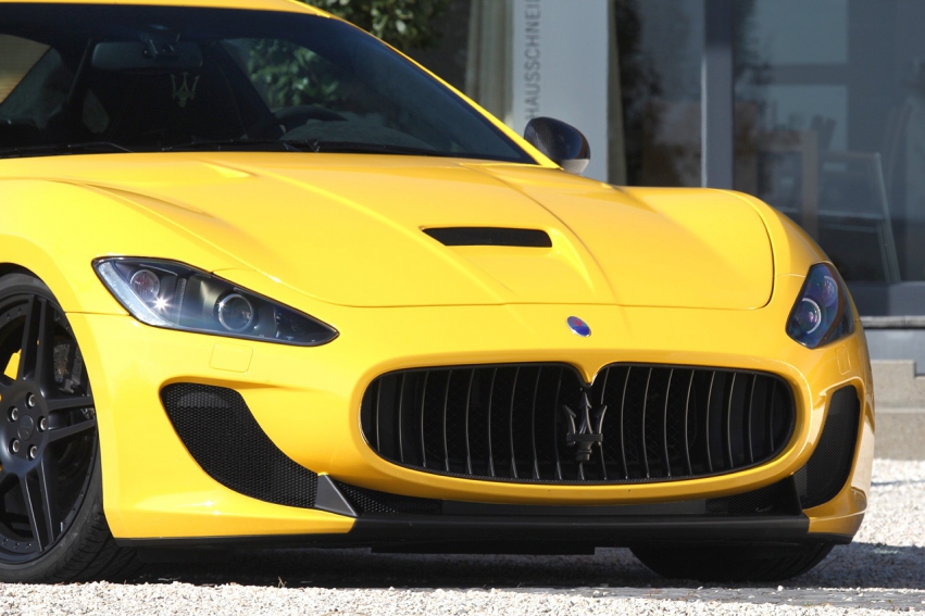 Авто обои Maserati GT MC Novitec Tridente Stradale 2012