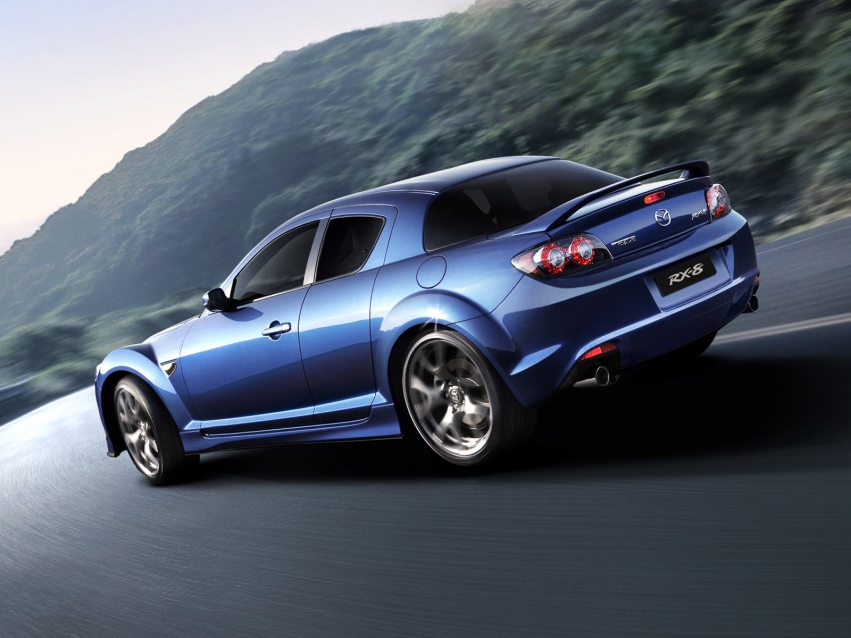 Авто обои Mazda RX-8 Coupe 2009