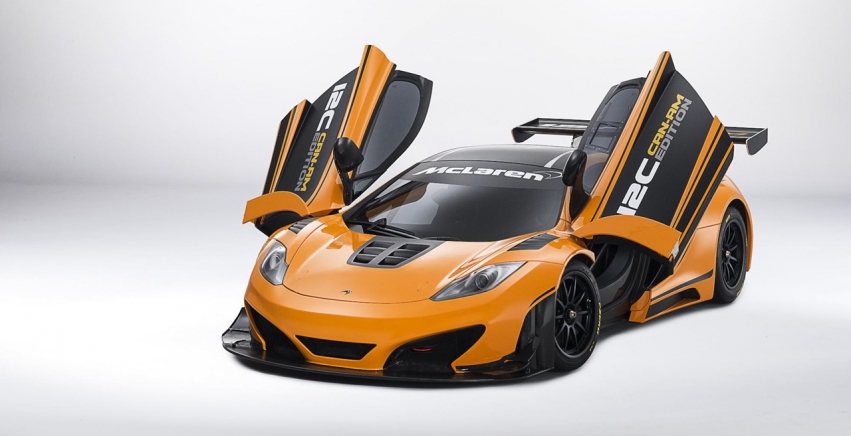 Авто обои McLaren 12C Can-Am Edition Racing Concept: Monterey 2012