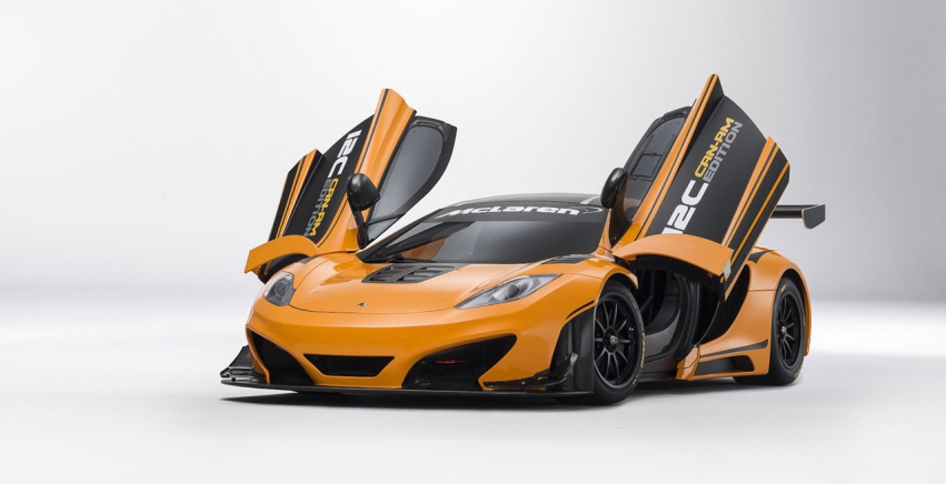 Авто обои McLaren 12C Can-Am Edition Racing Concept: Monterey 2012