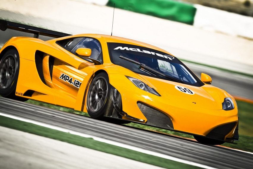 Авто обои McLaren MP4-12C GT3 2011