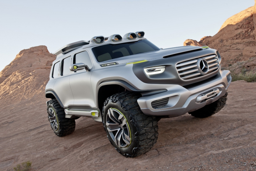 Авто обои Mercedes-Benz Ener-G-Force concept 2012