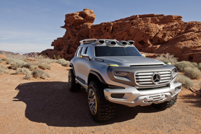 Авто обои Mercedes-Benz Ener-G-Force concept 2012