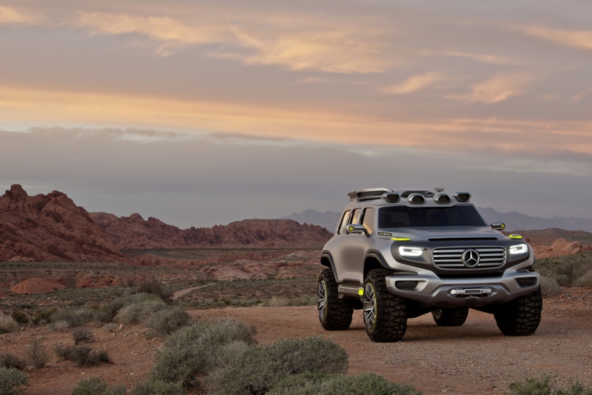 Авто обои Mercedes-Benz Ener-G-Force concept 2012