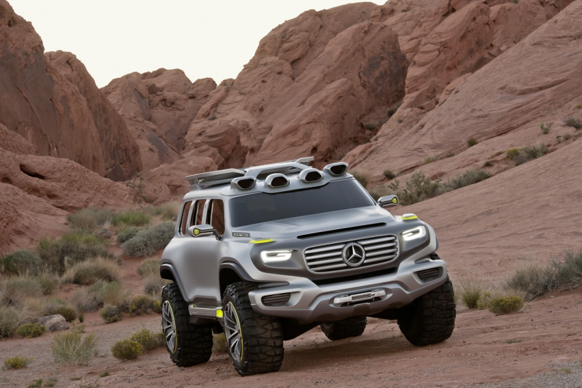 Авто обои Mercedes-Benz Ener-G-Force concept 2012