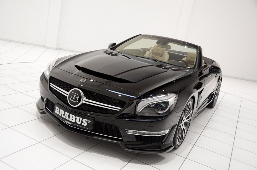 Авто обои Mercedes-Benz SL Brabus 800 Roadster