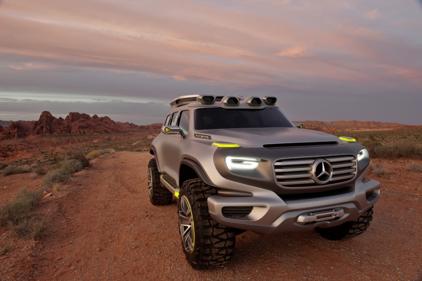 Авто обои Mercedes-Benz Ener-G-Force concept 2012