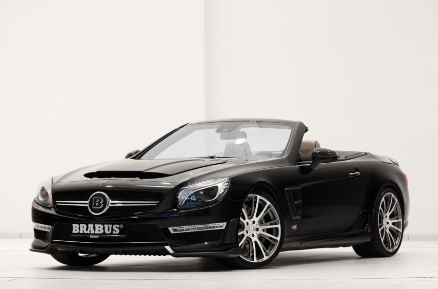 Авто обои Mercedes-Benz SL Brabus 800 Roadster