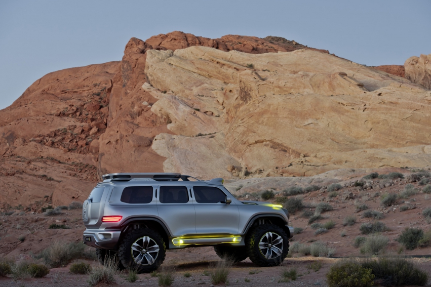 Авто обои Mercedes-Benz Ener-G-Force concept 2012