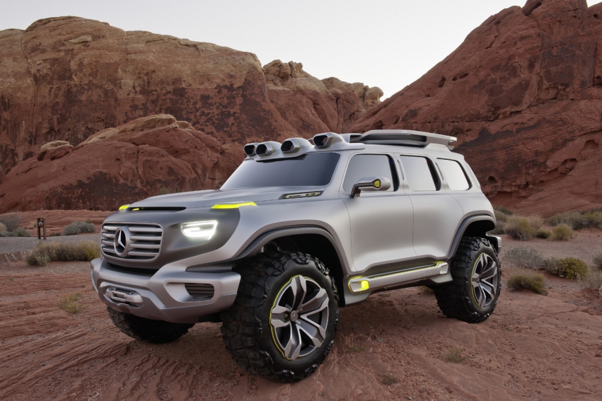 Авто обои Mercedes-Benz Ener-G-Force concept 2012