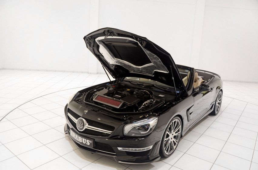 Авто обои Mercedes-Benz SL Brabus 800 Roadster