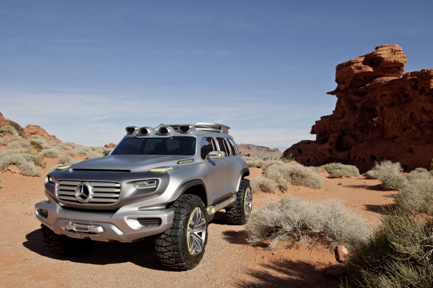 Авто обои Mercedes-Benz Ener-G-Force concept 2012