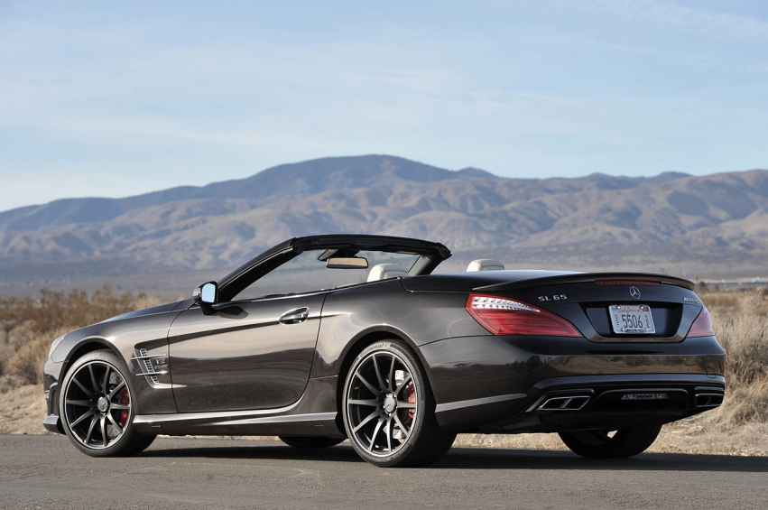 Авто обои Mercedes-Benz SL65 AMG 2013