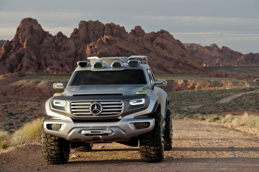 Авто обои Mercedes-Benz Ener-G-Force concept 2012