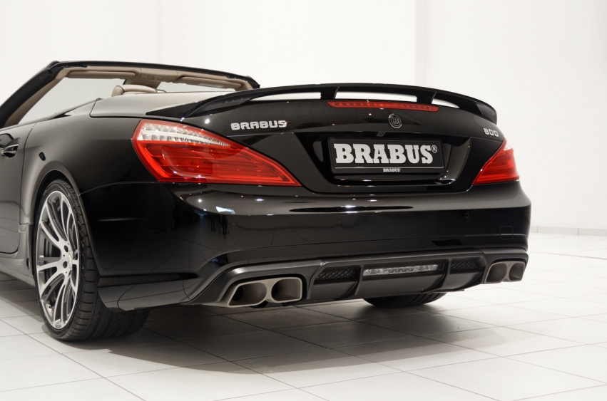 Авто обои Mercedes-Benz SL Brabus 800 Roadster