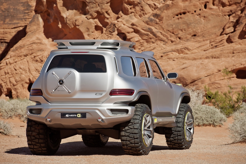 Авто обои Mercedes-Benz Ener-G-Force concept 2012