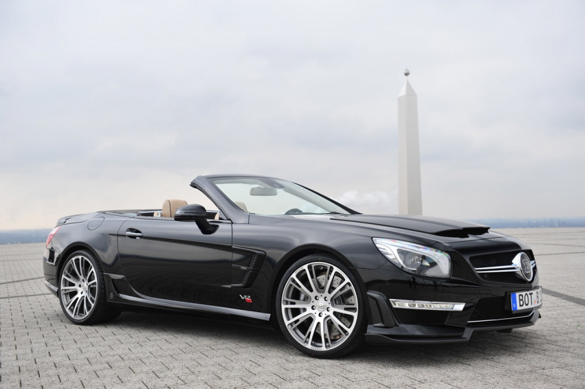 Авто обои Mercedes-Benz SL Brabus 800 Roadster