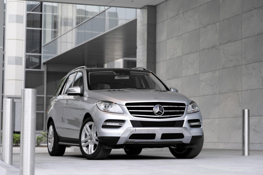 Авто обои Mercedes-Benz M-Class 2012