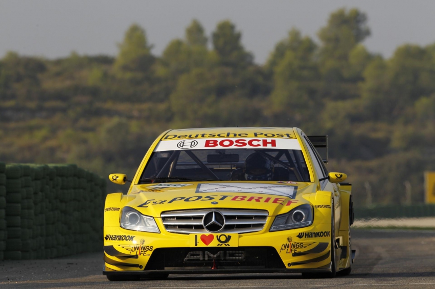 Авто обои Mercedes-Benz DTM AMG Mercedes C-Coupe 2012