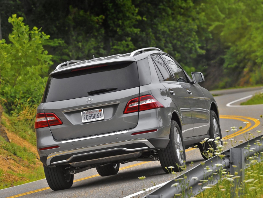 Авто обои Mercedes-Benz M-Class 2012