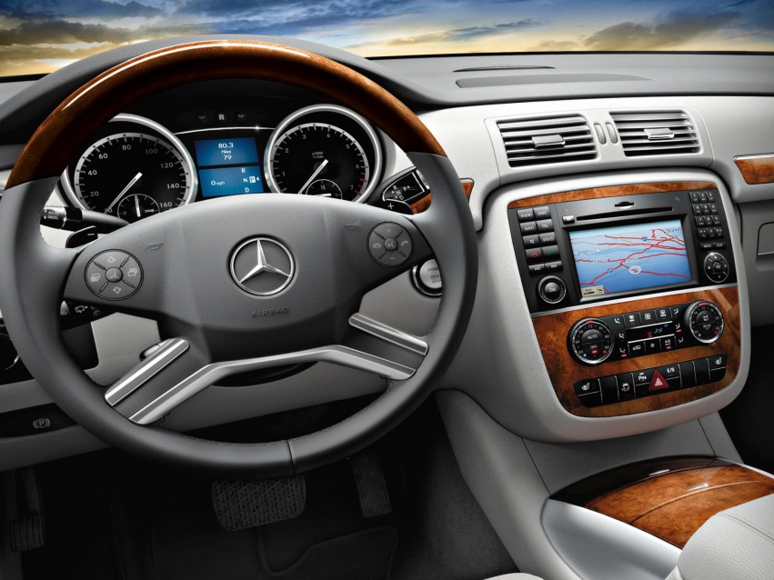 Авто обои Mercedes-Benz R-Class 2012