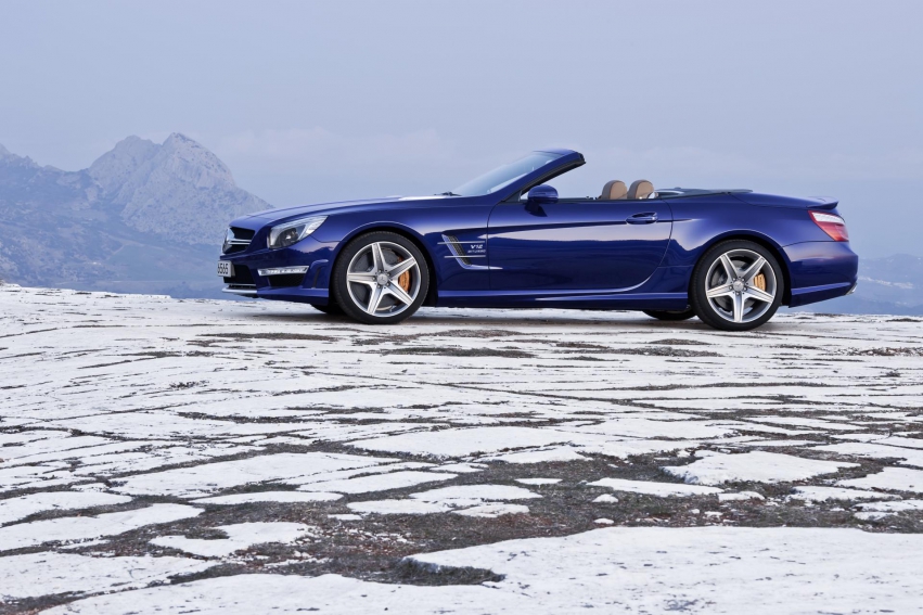 Авто обои Mercedes-Benz SL-Class 2013