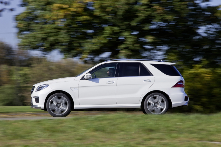 Авто обои Mercedes-Benz ML63 2013