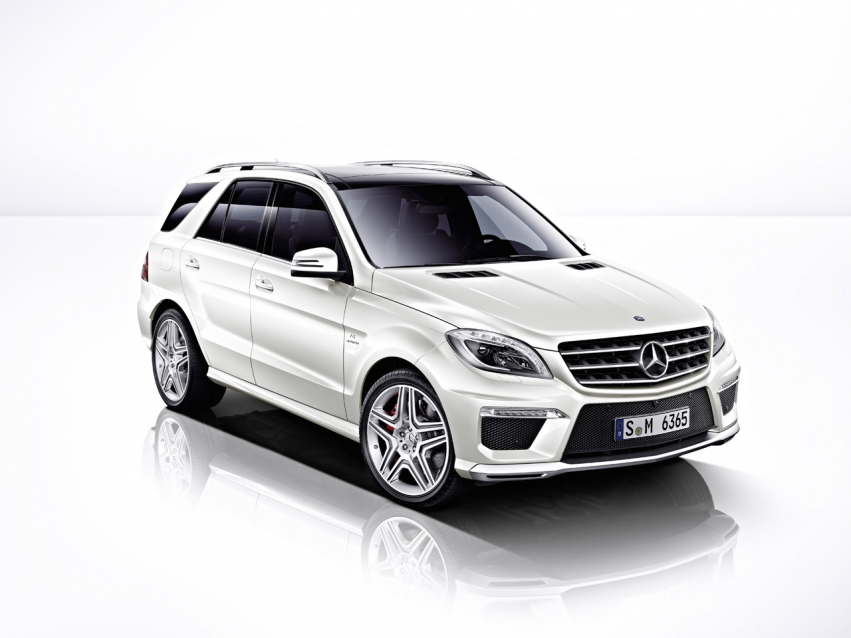 Авто обои Mercedes-Benz ML63 2013