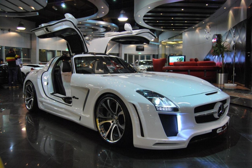 Авто обои Mercedes-Benz SLS AMG FAB Design