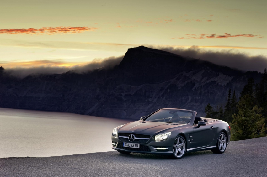 Авто обои Mercedes-Benz SL-Class 2013