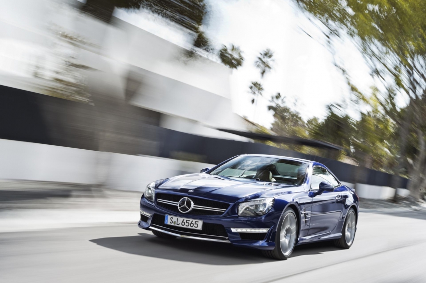 Авто обои Mercedes-Benz SL-Class 2013