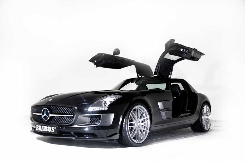 Авто обои Mercedes-Benz Brabus SLS AMG 