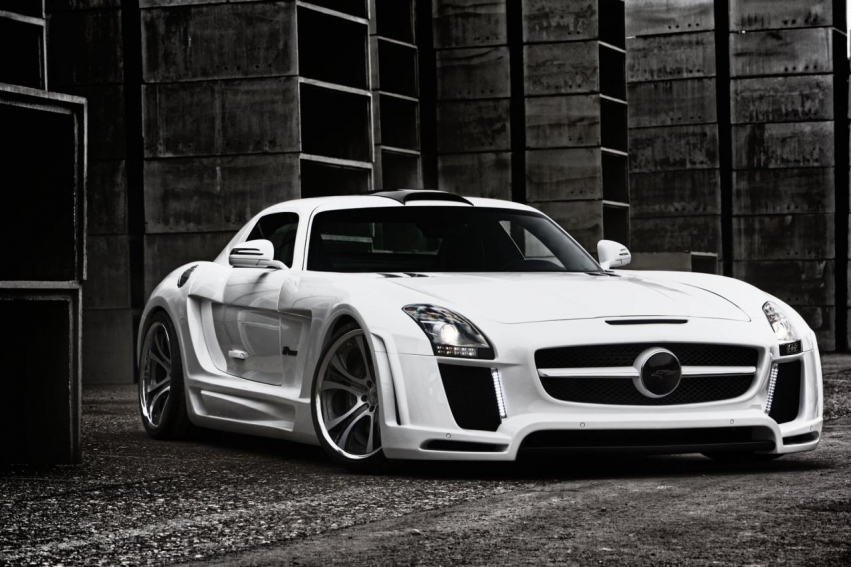 Авто обои Mercedes-Benz FAB Design SLS Gullstream