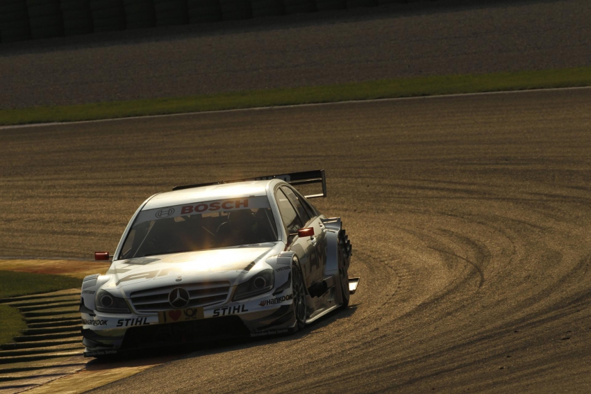 Авто обои Mercedes-Benz DTM AMG Mercedes C-Coupe 2012