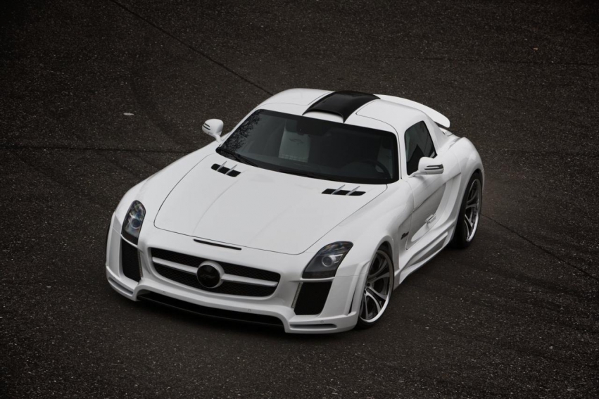 Авто обои Mercedes-Benz FAB Design SLS Gullstream