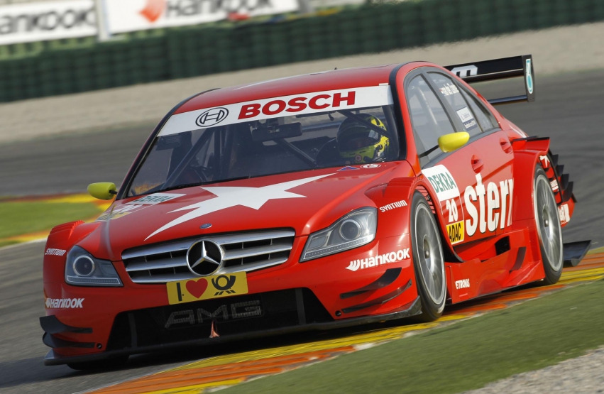 Авто обои Mercedes-Benz DTM AMG Mercedes C-Coupe 2012