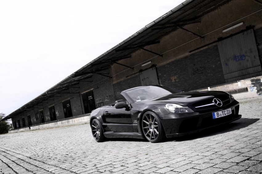 Авто обои Mercedes-Benz SL65 AMG Black Series TC-Concepts