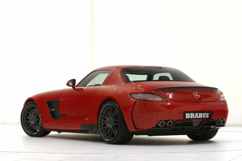 Авто обои Mercedes-Benz SLS BRABUS WIDESTAR