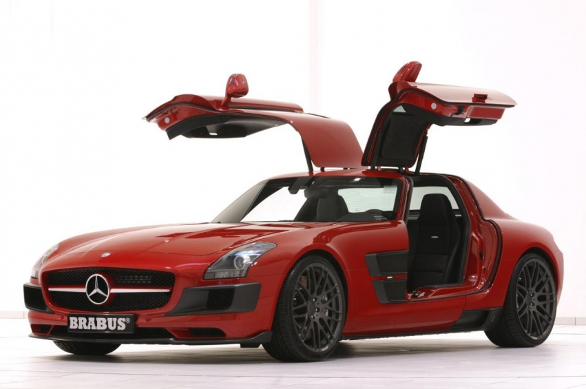 Авто обои Mercedes-Benz SLS BRABUS WIDESTAR