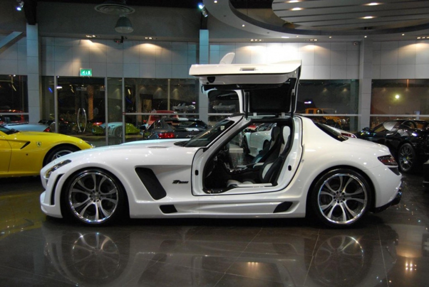 Авто обои Mercedes-Benz SLS AMG FAB Design