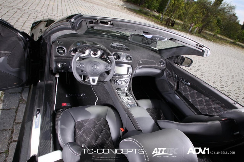 Авто обои Mercedes-Benz SL65 AMG Black Series TC-Concepts