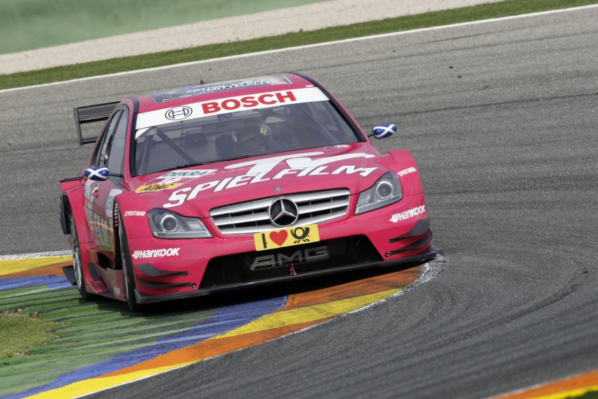 Авто обои Mercedes-Benz DTM AMG Mercedes C-Coupe 2012