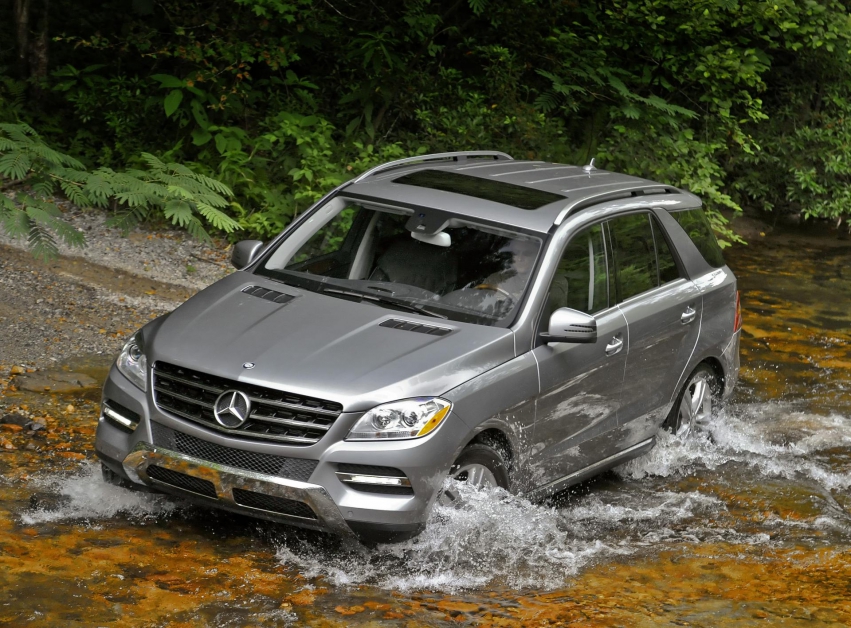 Авто обои Mercedes-Benz M-Class 2012