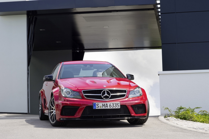 Авто обои Mercedes-Benz c63 amg coupe