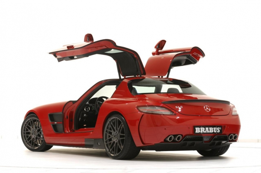 Авто обои Mercedes-Benz SLS BRABUS WIDESTAR