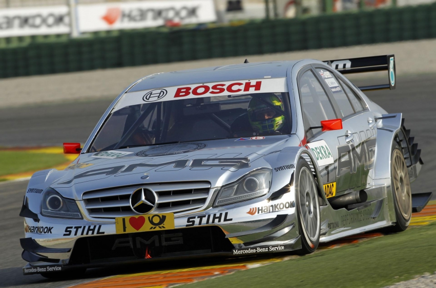 Авто обои Mercedes-Benz DTM AMG Mercedes C-Coupe 2012