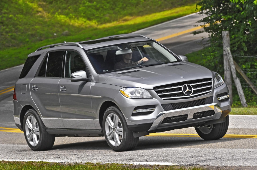 Авто обои Mercedes-Benz M-Class 2012