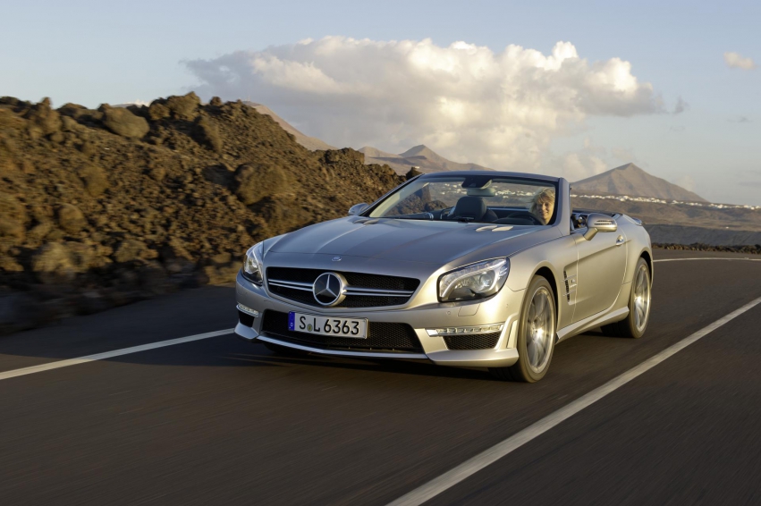 Авто обои Mercedes-Benz SL-Class 2013