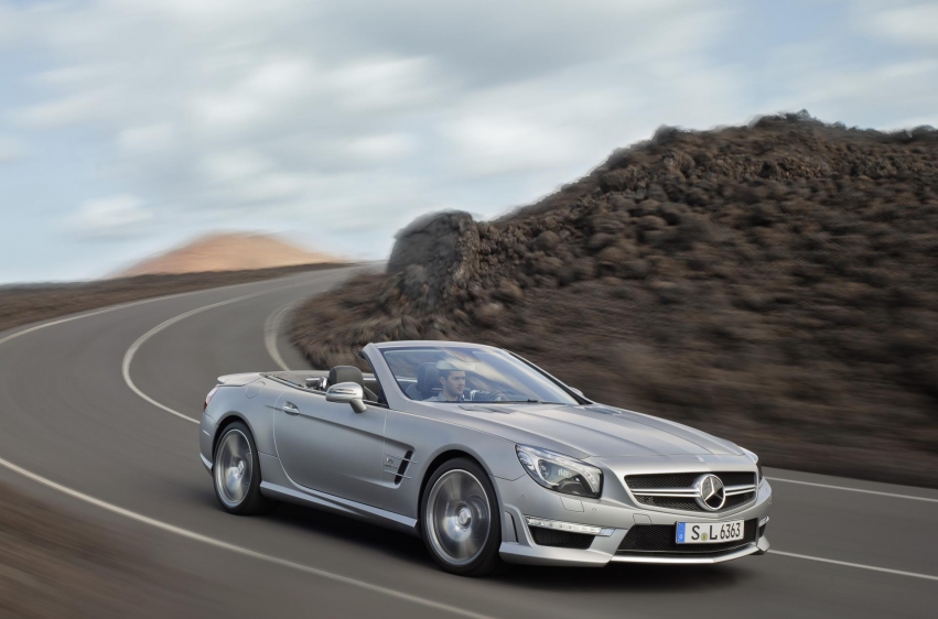 Авто обои Mercedes-Benz SL-Class 2013