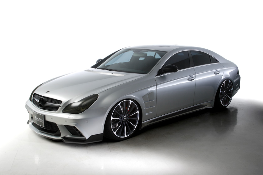 Авто обои Mercedes-Benz CLS W219 -2007 Sports Line Black Bison Edition